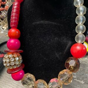 Elegant Multicolor Beaded Necklace